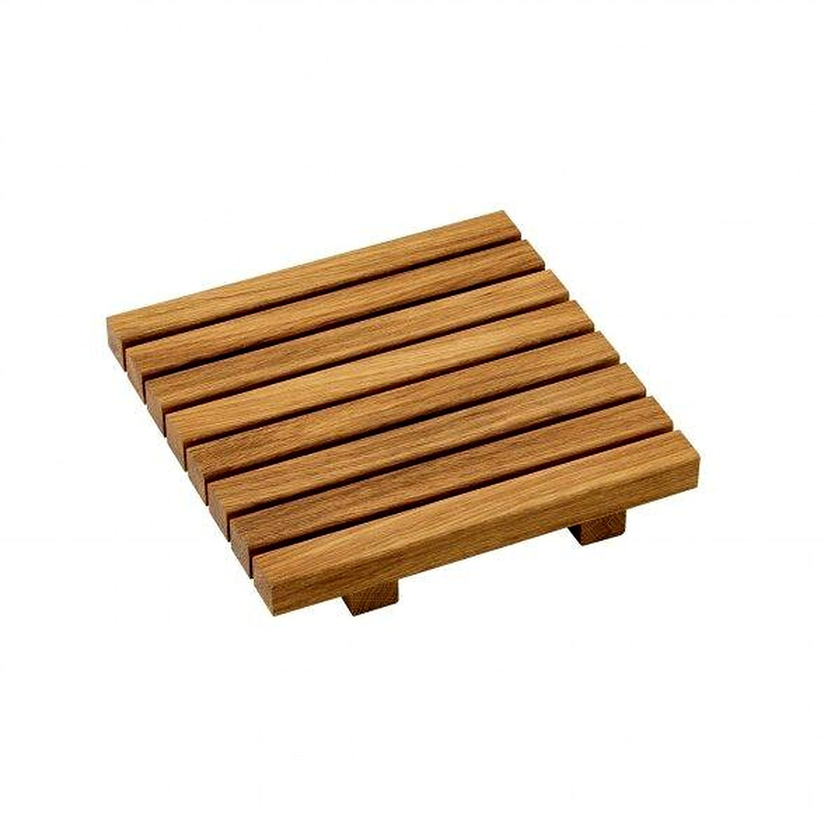 Wooden slatted trivet